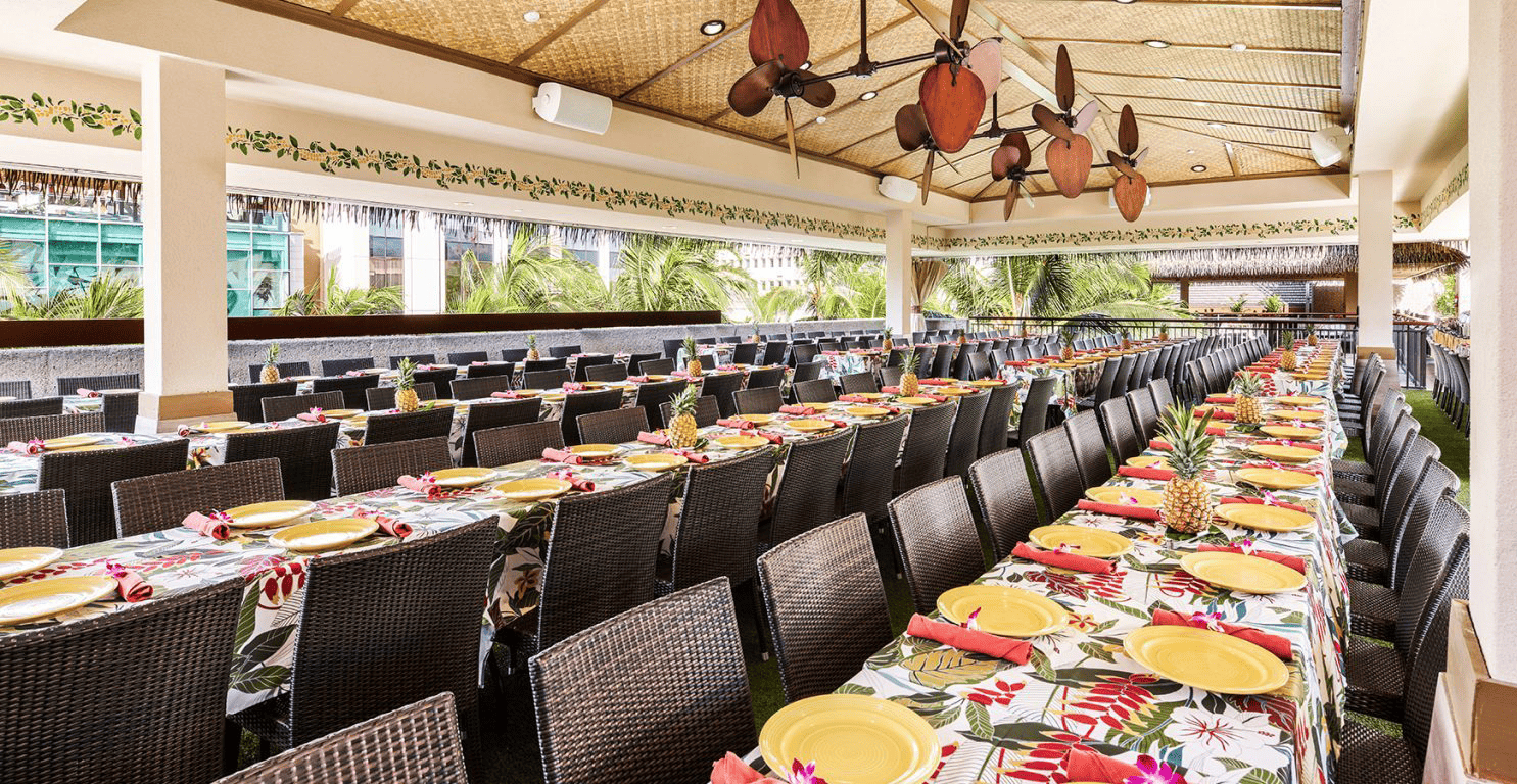 Waikiki Luau at Rock-A-Hula Cabana Dining